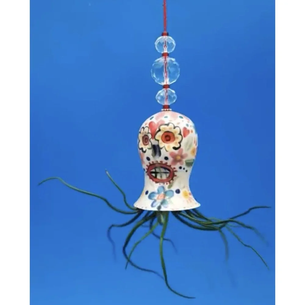 Cute Octopus Hanger Ceramic Air Plant Holder Wall Decor‎ (3.5 )